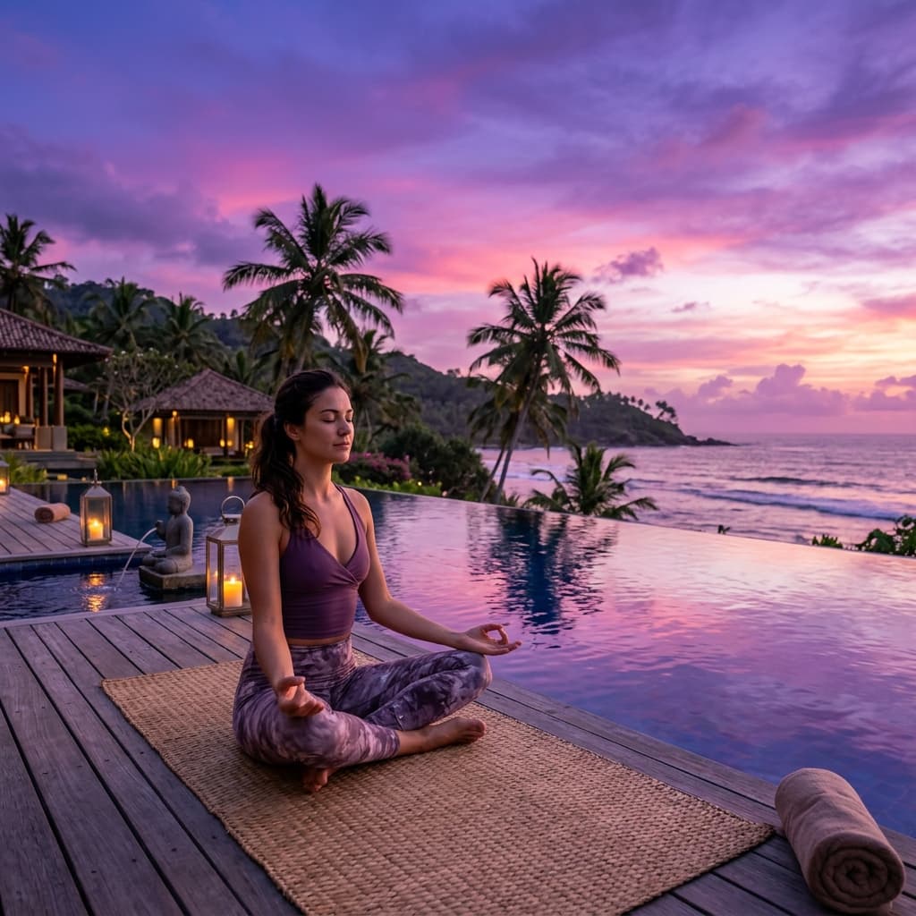 Manu Life Studio wellness sanctuary — private yoga and massage therapy in Sri Lanka